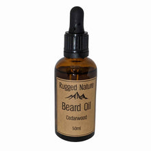 Load image into Gallery viewer, Rugged Nature Beard Oil - Cedarwood
