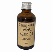 Load image into Gallery viewer, Rugged Nature Beard Oil - Cedarwood
