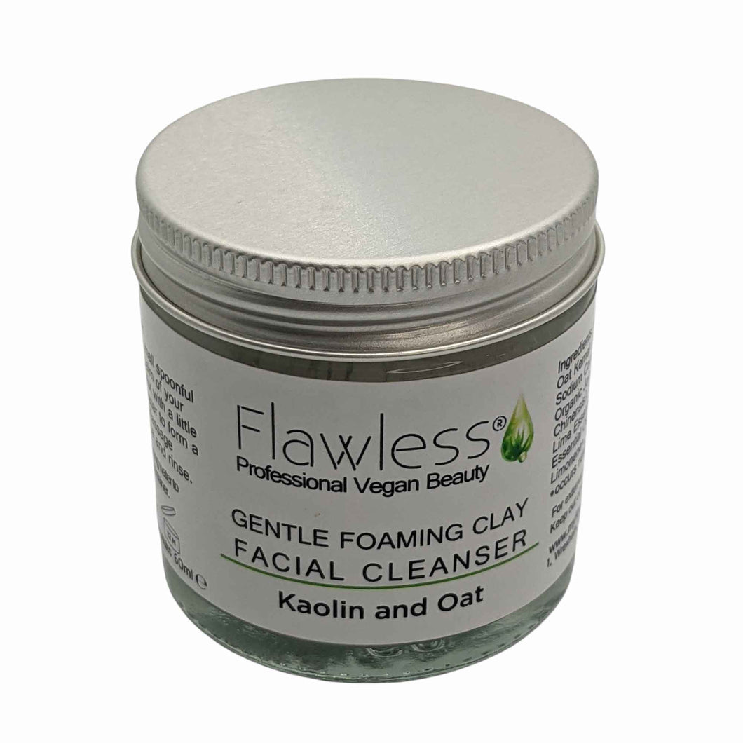 Flawless Kaolin & Oat Gentle Foaming Clay Facial Cleanser