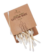 Load image into Gallery viewer, EcoLiving Natural Bamboo Biodegradable Cotton Buds
