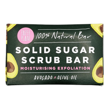Load image into Gallery viewer, Paper Plane Solid Sugar Scrub Bar - Avocado &amp; Olive Oil
