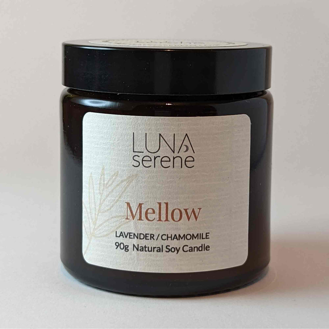 Luna Serene Soy Candle - Mellow