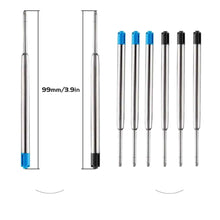 Load image into Gallery viewer, EcoLif3 Eco Cork Pen Refill Pack of 10 (5 Black + 5 Blue)
