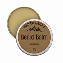 Load image into Gallery viewer, Rugged Nature Beard Balm Sandalwood
