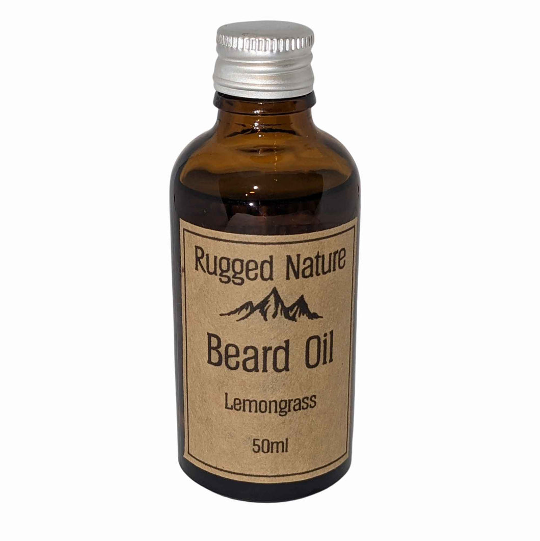 Rugged Nature Beard Oil - Lemongrass