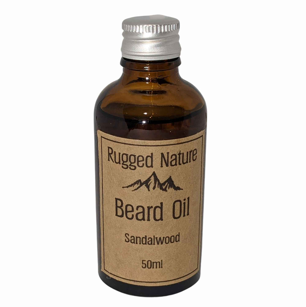 Rugged Nature Beard Oil - Sandalwood