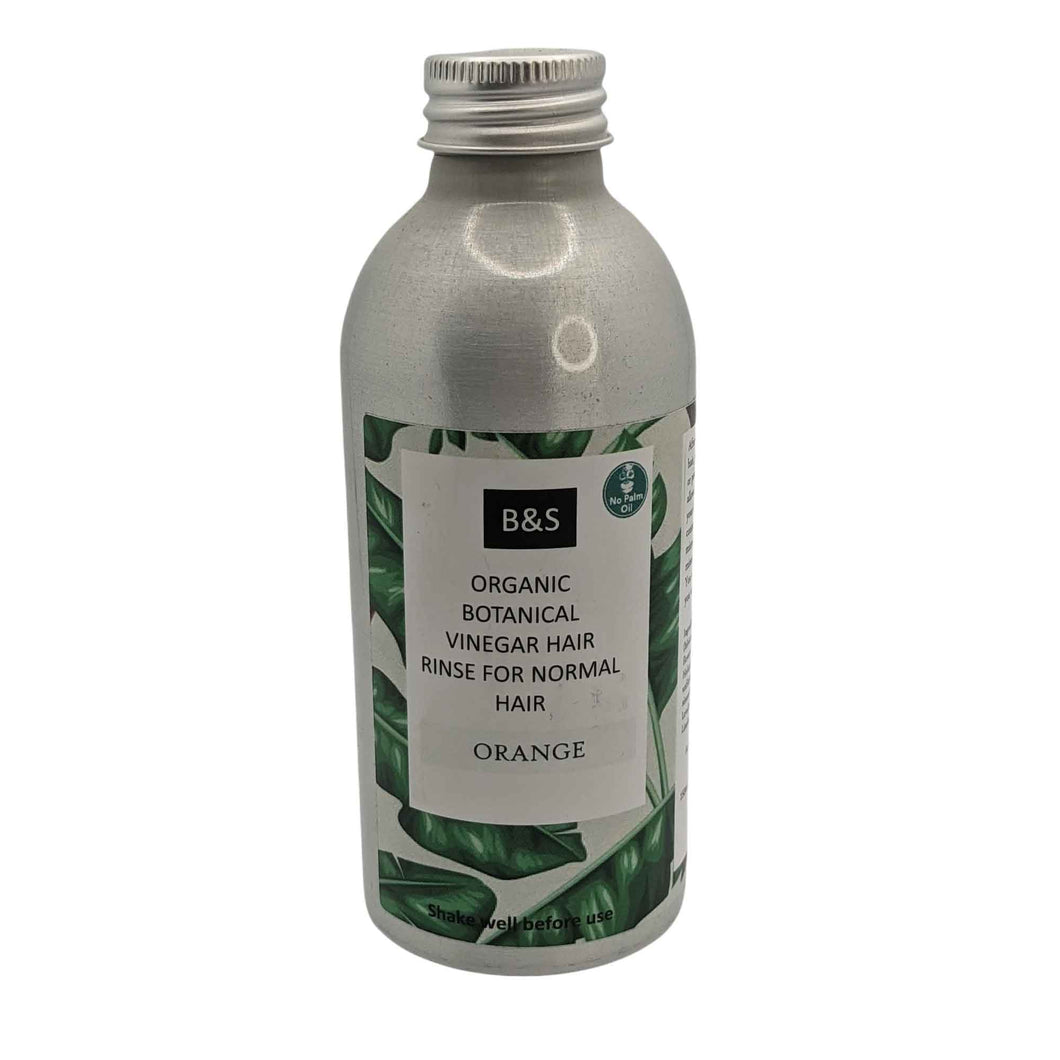 Bain & Savon Organic Botanical Vinegar Hair Rinse for Normal Hair - Orange
