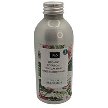 Load image into Gallery viewer, Bain &amp; Savon Organic Botanical Vinegar Hair Rinse for Dry Hair - Lime &amp; Bergamot
