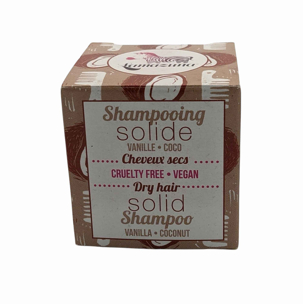 Lamazuna Solid Dry Hair Shampoo Bar