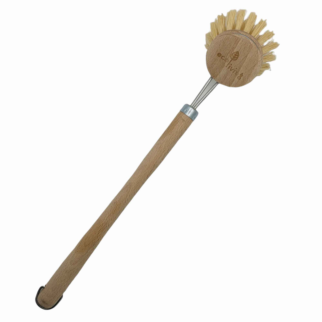 EcoLiving Wooden Dish Brush with Replaceable Head