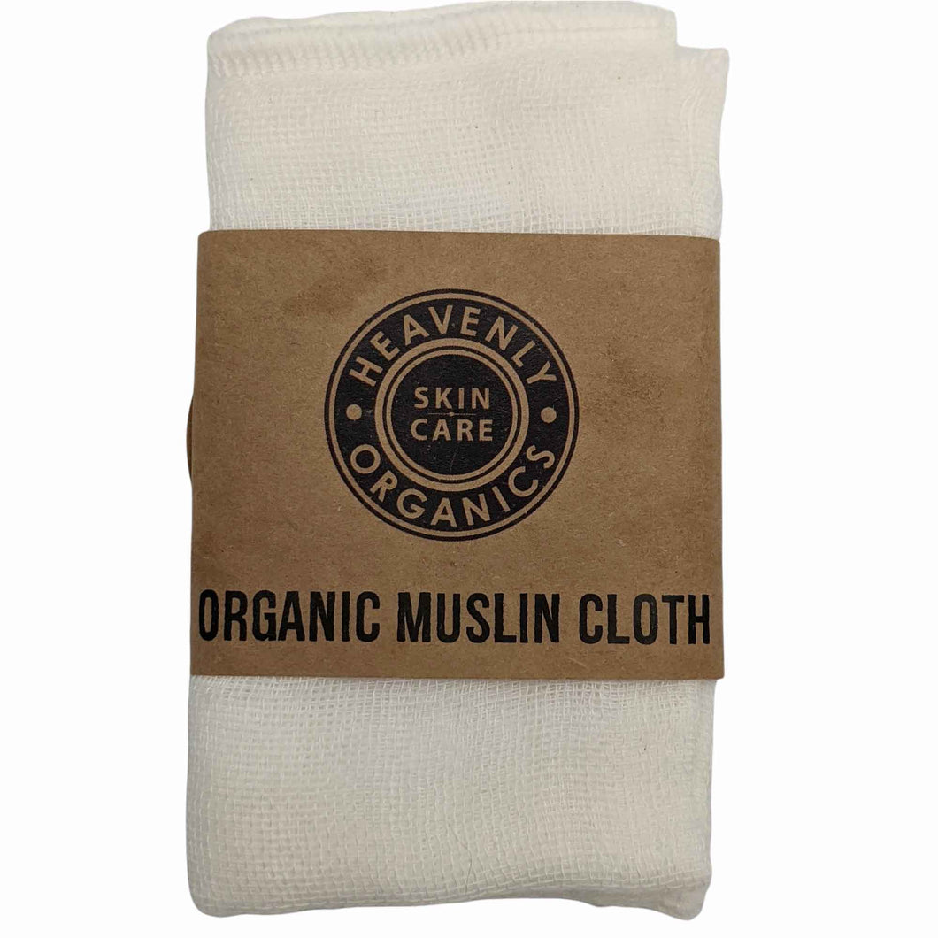 Heavenly Organics Organic Muslin Cleansing Cloth