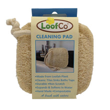 Load image into Gallery viewer, LoofCo Natural Loofah Cleaning Pad
