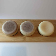Load image into Gallery viewer, Three styles natural spa conditioner bars no packaging

