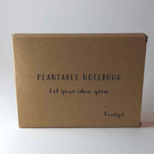 Load image into Gallery viewer, Plantable Eco Friendly Notebook - Bee Design - Box

